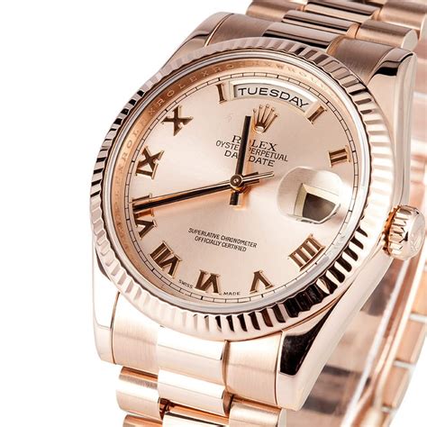 bob's Rolex rose gold